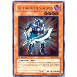 Yu Gi Oh Gx Elemental Energy Foil Card Chthonian Soldier Ultimate Rare 
