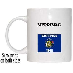    US State Flag   MERRIMAC, Wisconsin (WI) Mug 