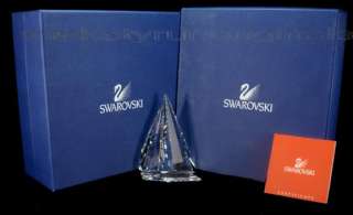 Swarovski Crystal Sailboat Sailing Legend w Box, COA  