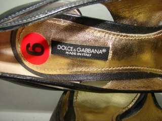 NEW DOLCE & GABBANA D&G HEELS PUMP SHOES 6/ 36.5 ITALY  