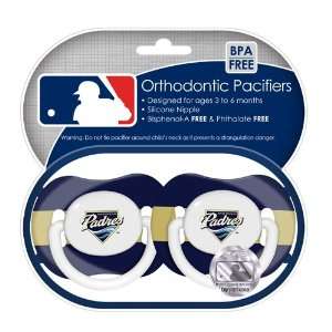  2 pack Pacifiers   San Diego Padres