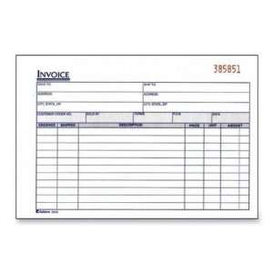  Cardinal Adams Carbonless Invoice Book ABFDC5840 Office 