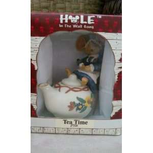  Kurt Adler Hole in The Wall Gang Mouse Ornament~Tea Time 