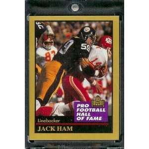  1991 ENOR Jack Ham Football Hall of Fame Card #56   Mint 