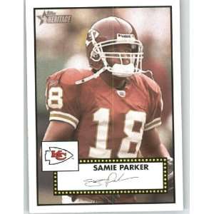  2006 Topps Heritage #8 Samie Parker   Kansas City Chiefs 