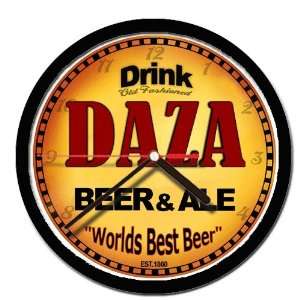  DAZA beer ale cerveza wall clock 