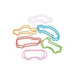  Memory Shaped Rubber Bands 12/Pkg Vehicles Baby