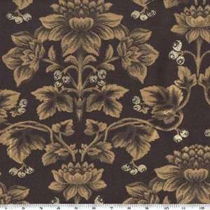   Luxury Jacquard Mimosa Raven Fabric By The Yard Arts, Crafts & Sewing