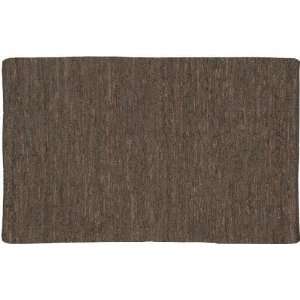  5 x 76 Saket Hand woven Contemporary Leather Rug