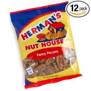 Hermans Nut House Fancy Pecans, 6 Ounce Grocery & Gourmet Food