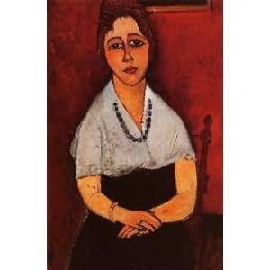  Oil Painting Elena Picard Amedeo Modigliani Hand Painted 