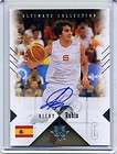 2010 2011 ULTIMATE COLLECTION AUTO RICKY RUBIO #15/75