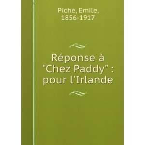  RÃ©ponse Ã  Chez Paddy  pour lIrlande Emile, 1856 