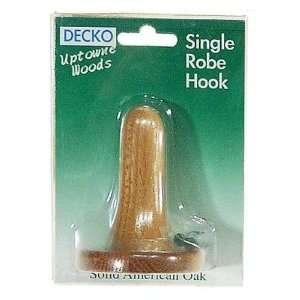  DECKO Uptowne Woods Single Robe Hook