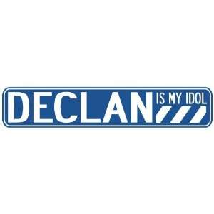   DECLAN IS MY IDOL STREET SIGN