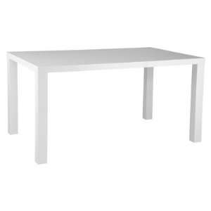  Abby Dining Table with White Lacquer Finish Furniture 