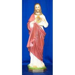  Sacred Heart of Jesus   33 tall Plaster statue 