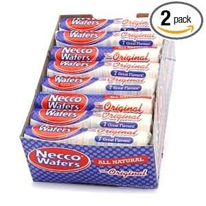 Necco Original Wafer Candy All Natural (2.02 oz), 24 Count (Pack of 2)
