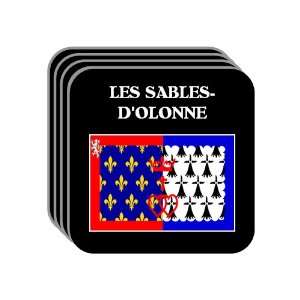  Pays de la Loire   LES SABLES DOLONNE Set of 4 Mini 