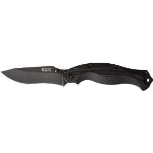 11 Tactical XPRT Folding Knife 3.75 S30V Plain Blade, G10 Handles 