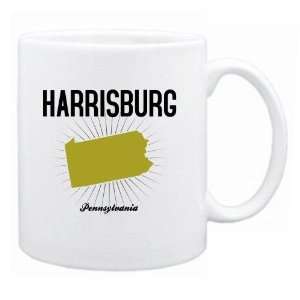   Harrisburg Usa State   Star Light  Pennsylvania Mug Usa City Home