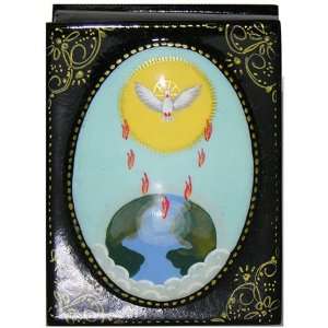  Holy Spirit Lacquer Box, Orthodox Authentic Product 