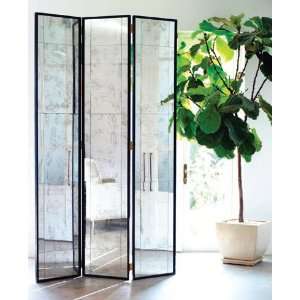Aged Mirror Room Screen 3 Panels (18 x80 per panel)AM RS  