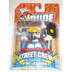  TECH DECK STREET CREW #150 LUCASBERG SKATEBOARDING Toys & Games