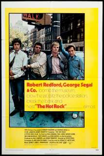 The Hot Rock 1972 Original Movie Poster Robert Redford  