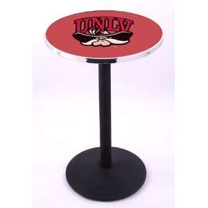  UNLV Running Rebels Pub Table With Chrome Edge Everything 