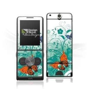  Design Skins for Sony Ericsson W350i   Girly Design Folie 