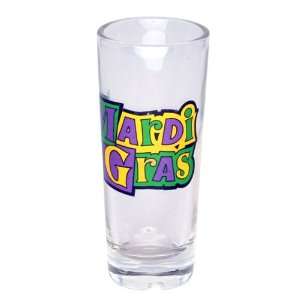  Mardi Gras Shooter Shot Glass with Imprint Everything 