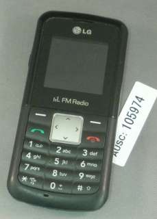 UNLOCKED LG KP106 KP106a DUAL BAND FM RADIO GSM PHONE #5974  
