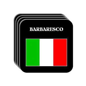  Italy   BARBARESCO Set of 4 Mini Mousepad Coasters 