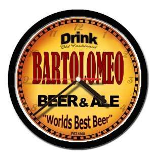  BARTOLOMEO beer and ale cerveza wall clock Everything 