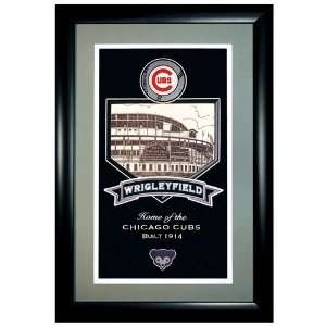  Chicago Cubs Banner and Frame Included