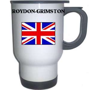  UK/England   ROYDON GRIMSTON White Stainless Steel Mug 