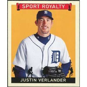  2007 Upper Deck Goudey Sport Royalty #JV Justin Verlander 