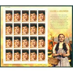 2006 LEGENDS OF HOLLYWOOD JUDY GARLAND #4077 Pane of 20 x 39 cents US 