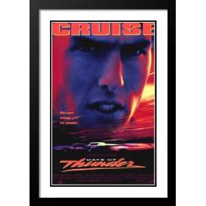   of Thunder Framed and Double Matted 20x26 Movie Poster Tom Cruise