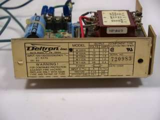 DELTRON W100A W 100A Power Supply 3A 5V  WOW   