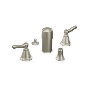  Rothbury Double Handle Bidet Brushed Nickel