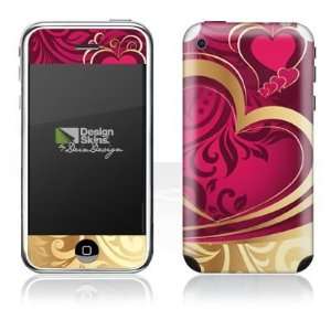 Design Skins for Apple iPhone 3G & 3Gs [without logo cut]   Heart of 