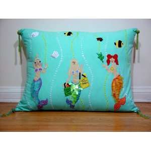  Designer DH Throw Pillows, Mermaid Bubbles, 20X26
