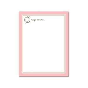  Thank You Cards   Rosy Cheeks Girl Thank You Cards By 