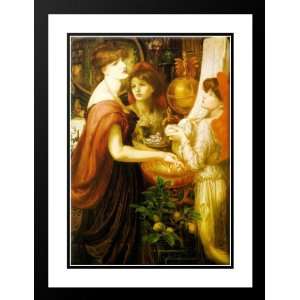  Rossetti, Dante Gabriel 19x24 Framed and Double Matted The 