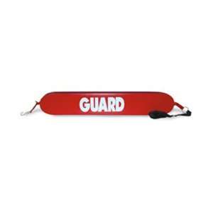  Rescue Tube w/Guard Logo & Brass Clips, 40in, Red Health 