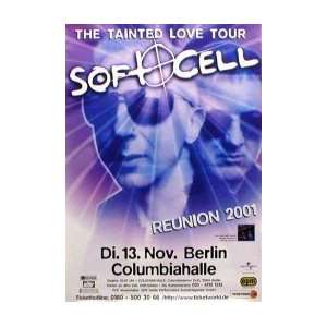  SOFT CELL Berlin 13th November 2001 Music Poster