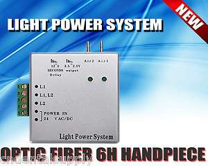 Brand New Dental Fiber Optic Handpiece Light Power control unit 6 