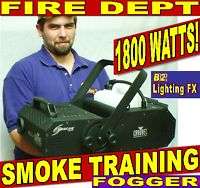 FIRE DEPARTMENT SMOKE PRACTICE TRAINING FOG MACHINE  